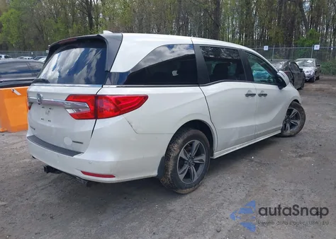 2018 Honda Odyssey Touring из США, поврежденный, VIN 5FNRL6H81JB023530